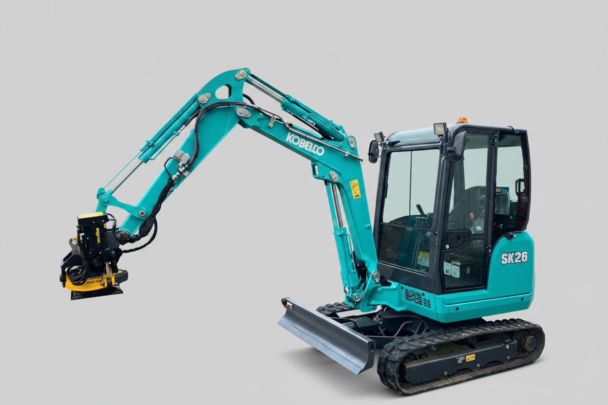 Kobelco SK26 - Mini Pelle D'Occasion à Vendre