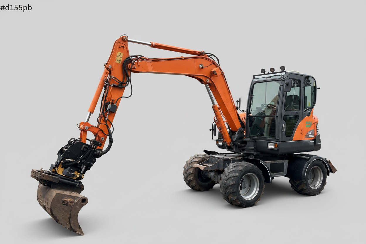 Doosan DX55WK — Excavatrice D'Occasion à Vendre