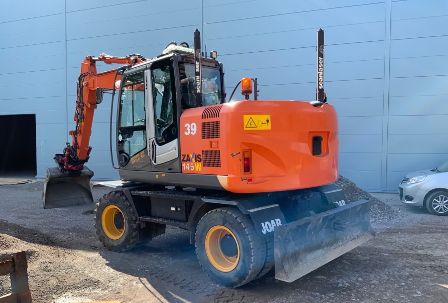 Hitachi Zaxis 145W-3-Excavatrice D'Occasion à Vendre – Image 4