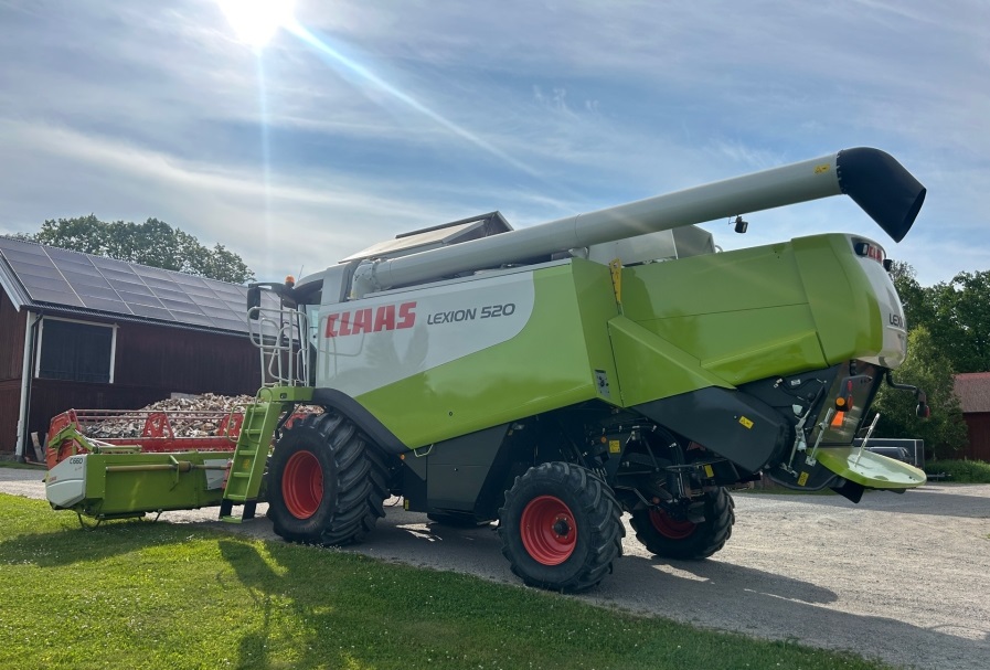 Moissonneuse batteuse Claas Lexion 520 22 pieds – Image 2