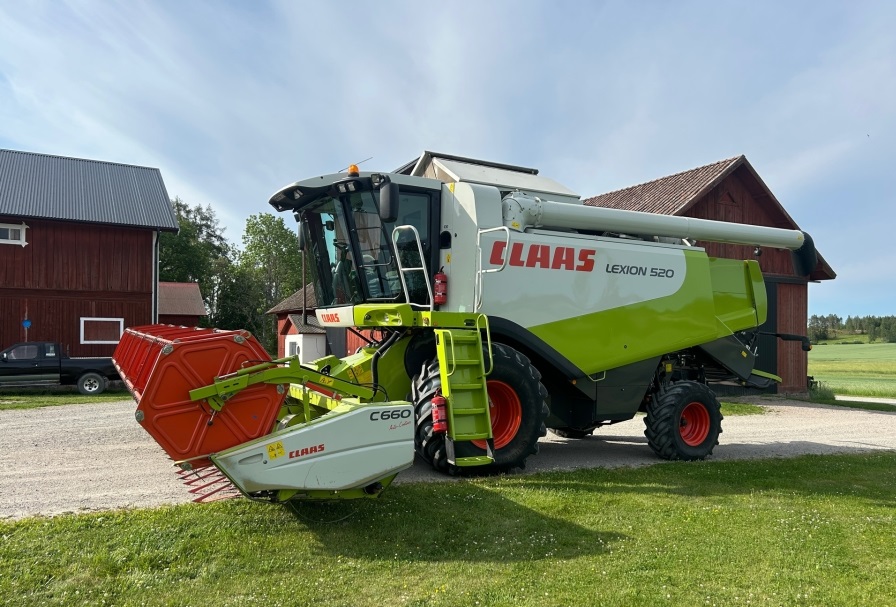 Moissonneuse batteuse Claas Lexion 520 22 pieds – Image 3