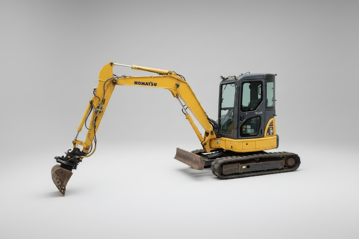 Komatsu PC50MR-2 - Mini Pelle D'Occasion à Vendre