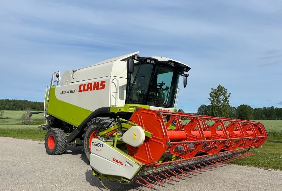 Moissonneuse batteuse Claas Lexion 520 22 pieds – Image 5