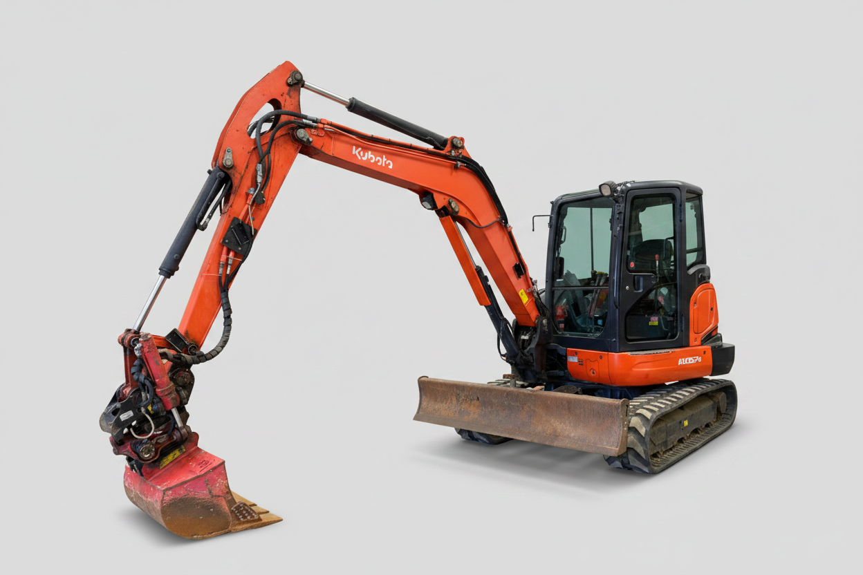 Kubota KX057-4 - Mini Pelle D'Occasion à Vendre