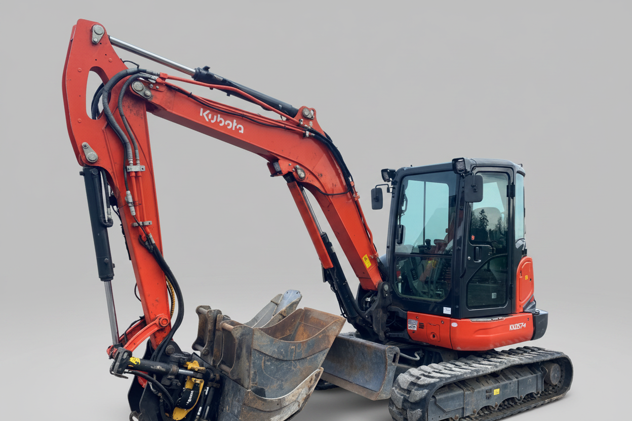 Kubota KX057-4 - Mini Pelle D'Occasion à Vendre