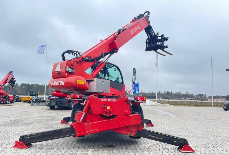 Manitou MRT 2150 — Chariots Télescopiques D'Occasion à Vendre – Image 5