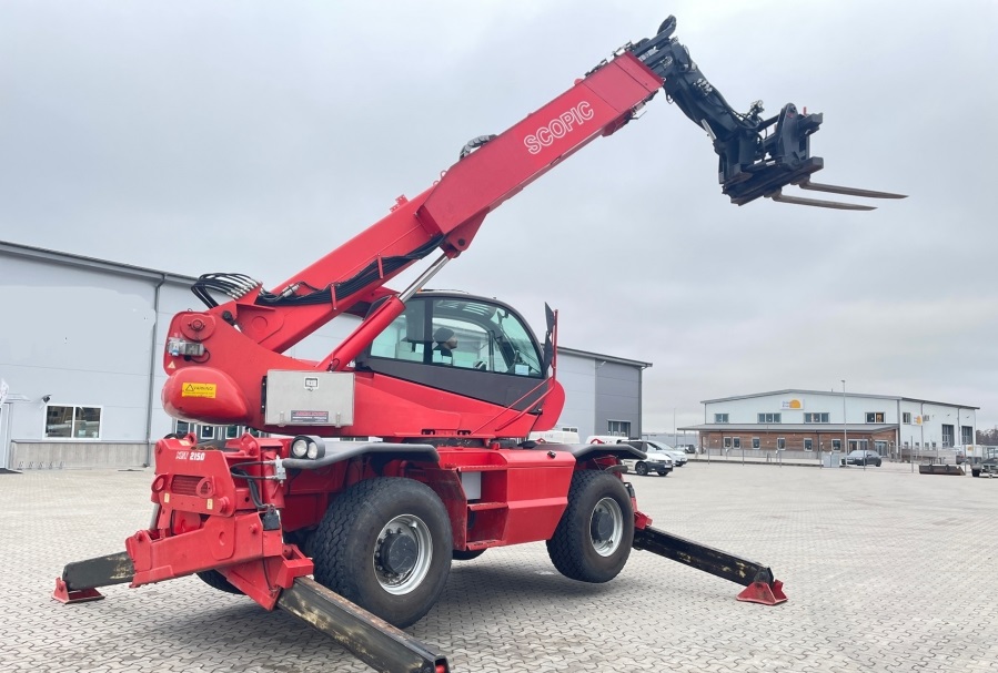 Manitou MRT 2150 — Chariots Télescopiques D'Occasion à Vendre – Image 6