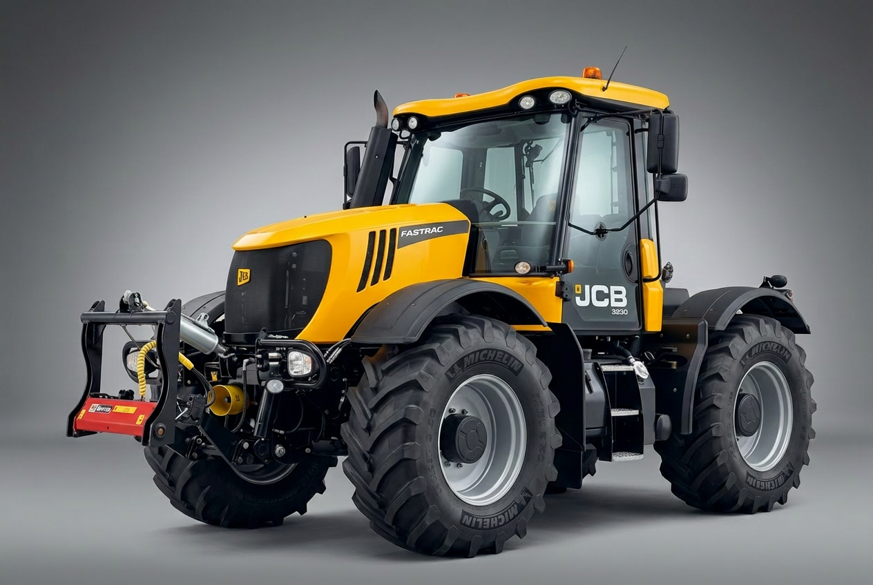 JCB Fastrac 3230 avec tracteur GPS