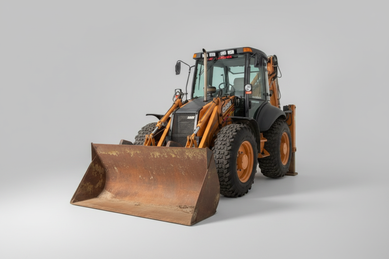 Case 695-Tractopelle D'Occasion à Vendre