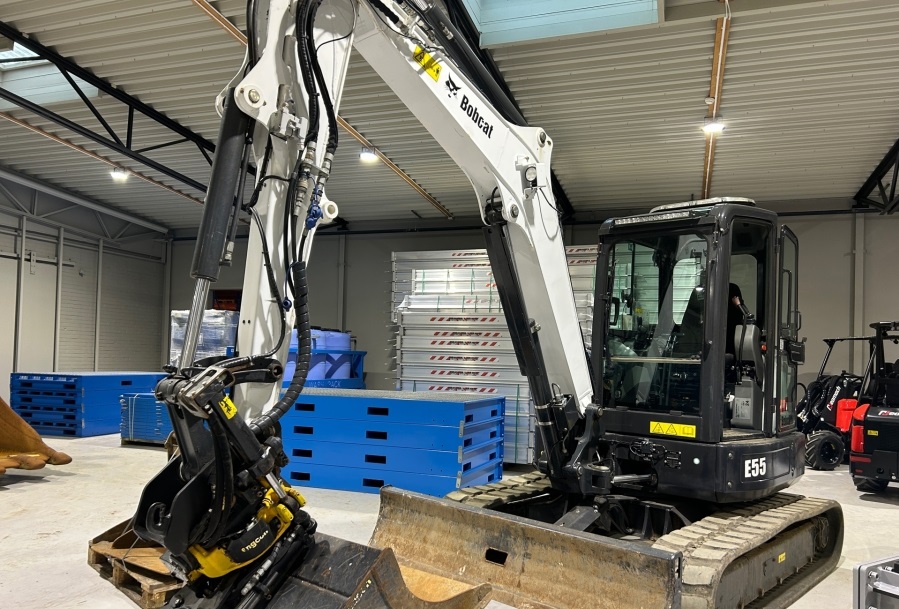 Bobcat E55 - Mini Pelle D'Occasion à Vendre