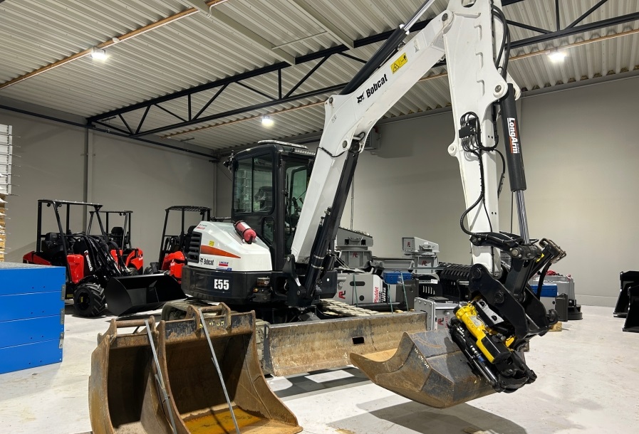 Bobcat E55 - Mini Pelle D'Occasion à Vendre – Image 6