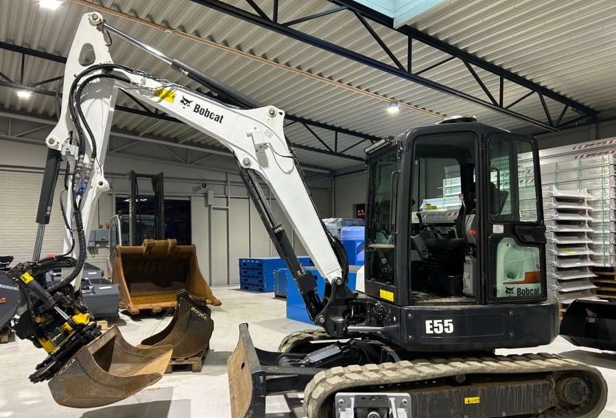 Bobcat E55 - Mini Pelle D'Occasion à Vendre – Image 5