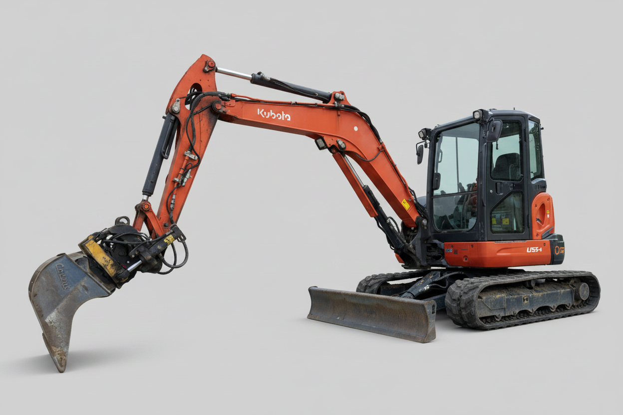 Kubota U55-4-Mini Pelle D'Occasion à Vendre