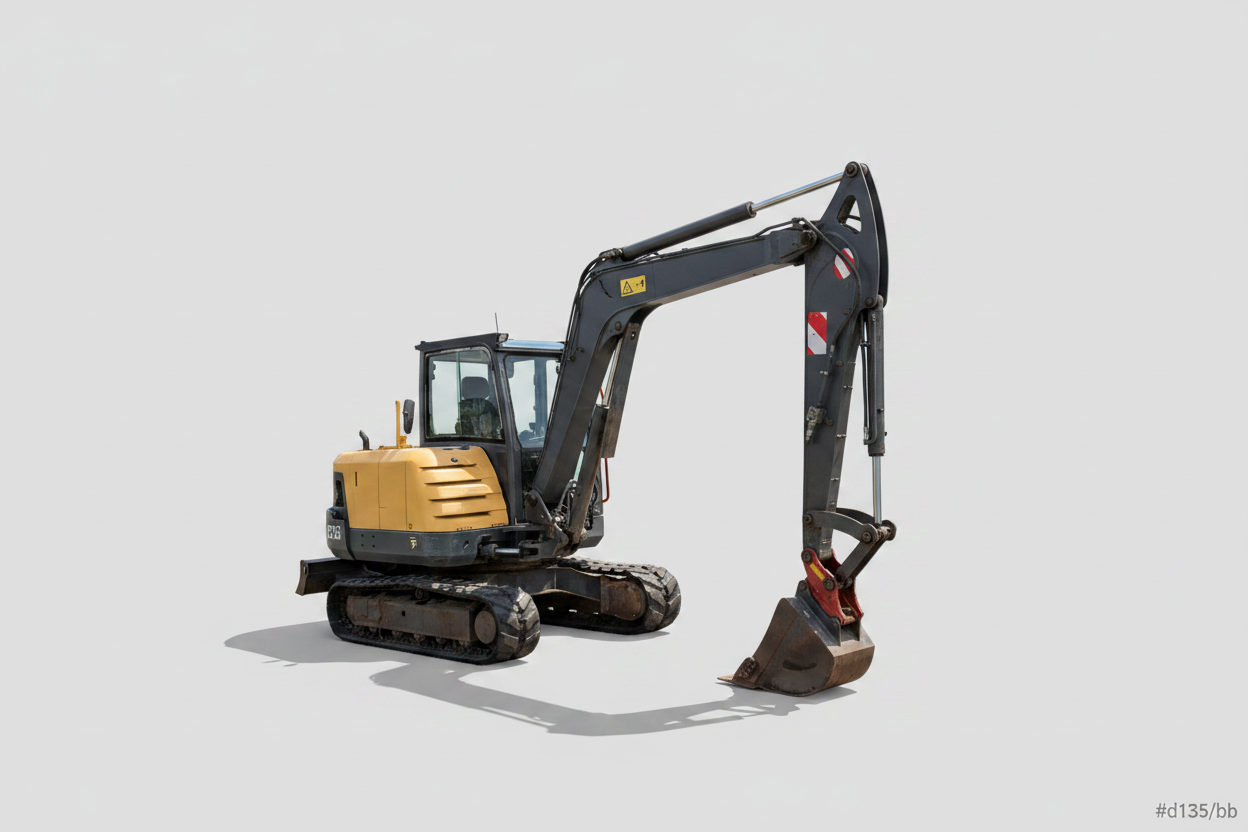 Volvo EC55C - Mini Pelle D'Occasion à Vendre