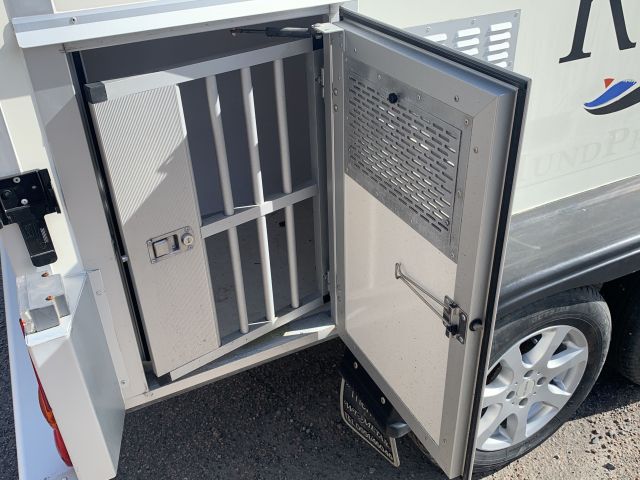 Remorque pour chien WT-Metall pontée avec 4 places – Image 3