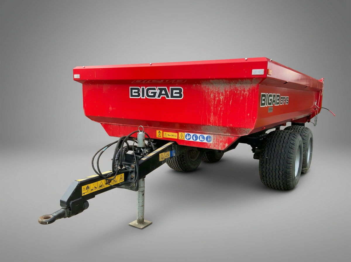 Tombereau Bigab BT-10 — Tombereau D'Occasion à Vendre